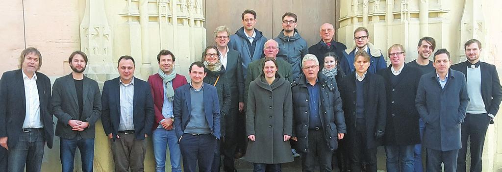 Teilnehmer des 4. Doktorandenseminars zur Erneuerung der Ordnungsökonomik Die internationale Wilhelm Röpke-Konferenz in Genf vom 14. bis zum 16.