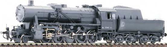 Dampflokomotive BR 52 der DRB. Das Vorbild besitzt eine graue Lackierung (Auslieferungszustand). 144 715205 249,00 Bild: H0 Dampflokomotive BR 52 der DR.