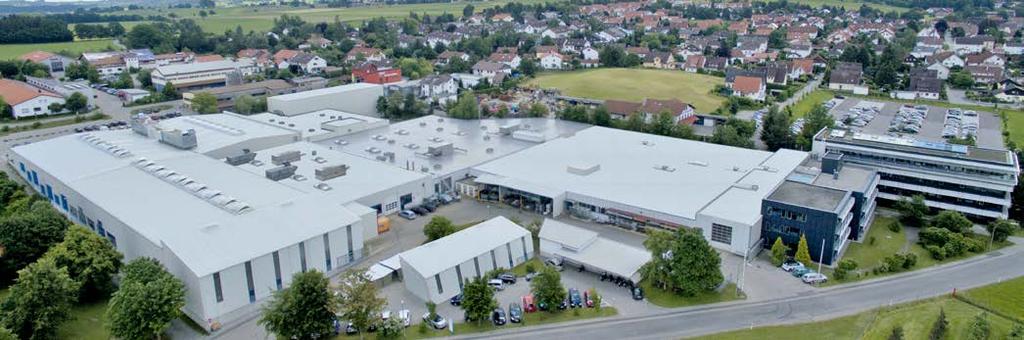 Im Stammhaus in Mauerstetten arbeiten heute 550 Mitarbeiter, weltweit zählt das Unternehmen mehr als 1000 Beschäftigte. Mühlen-Baugeschäft Christian Mayr gegründet 1897.