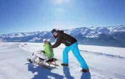 150 Meter Seehöhe Familienfreundliches Skiangebot Kogel Mogel und Kogel Mia lernen den Kleinsten spielend das