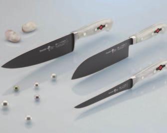 Qualitäten an. In Zusammenarbeit wurde die Messerserie Premier WORLDCHEFS für internationale Profi-Köche entwickelt.