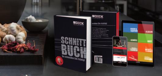 F. DICK Schnittbuch F. DICK Cut deutsch 9 8000 90 englisch 9 8000 91 Mit dem F. Dick Schnittbuch schneiden Sie richtig! Wissenswertes rund um das Thema Messer und Schneiden.