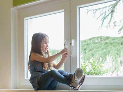 Abschließbare Fenstergriffe Doppelflügel-Schloss Abschließbare Fenstergriffe Auch mit Alarm Abschließbare Fenstergriffe dienen der Sicherheit von Kindern.