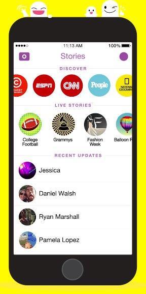 Von Snapchats kann man auch Screenshots machen ohne
