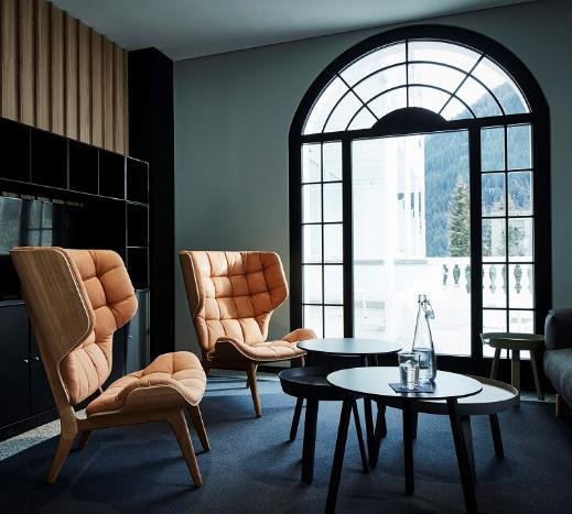 Im Herzen von Davos und dennoch ruhig 86 sonnige Zimmer in modernem Design, Suiten und Serviced