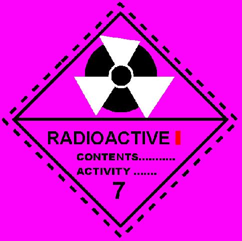 BGBl. II - Ausgegeben am 18. Jänner 2005 - Nr. 13 17 von 43 Gefahr der Klasse 7 Radioaktive Stoffe (Nr.