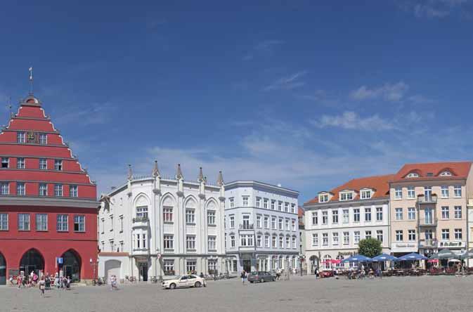 Lage des Projektes perfekte Lage Der HanseHof entsteht in der Greifswalder Innenstadt und liegt direkt am Museumshafen. Der Stadtteil zeichnet sich nicht nur durch eine sehr gute Infrastruktur aus.