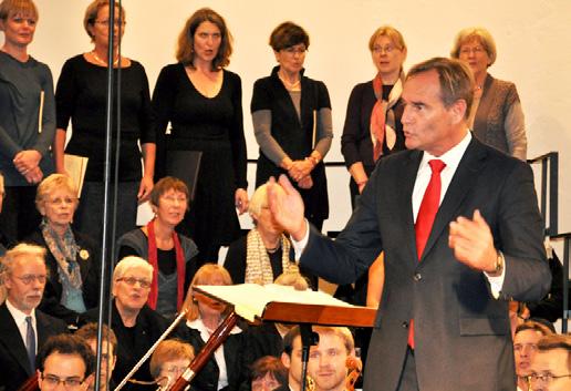 Schirmherrschaft Als Schirmherren der ersten beiden Mitsingkonzerte konnte der Oberbürgermeister der Stadt, Herr Burkhard Jung, gewonnen werden.