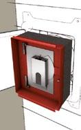 Der Sparrenhalter ist sowohl für Neubau als auch zum nachträglichen Einbau geeignet. Rauchrohr- Putzschablone RPS Bzgl.