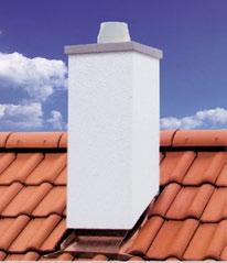 AHRENS Schornsteinkopfverkleidungen aus Faserzement Der optimale Schutz über Dach: Einfach und schnell zu montieren.