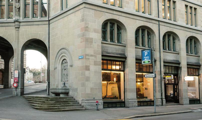 D 1 12, 8001 Zürich Eine Adresse, zwei Lokale mit separater Eingangstür.