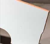 Hohlkammerplatten, 4 mm stark, hellgrau extrem geringes Gewicht enorme Druck- und Stoßbelastbarkeit glatte und sehr plane Oberfläche
