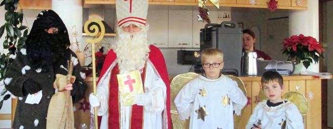 St. Nikolaus Heute ist Nikolaustag, und auch im fortgeschrittenen Alter erwartet