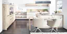 Die Küche ist heute im Verhältnis zu den anderen Wohnräumen nahezu gleichwertig und nimmt beim Wohnen einen immer wichtiger werdenden Platz ein.