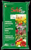 86 87 SwissFlor Universalerde Torfersatz für Zimmerpflanzen für Balkonpflanzen für die Weiterkultur von Topf- und Zierpflanzen als Substratkomponente; je nach Verwendungszweck bis 40% Vol.