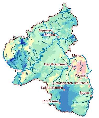 Grundwasserneubildung (in