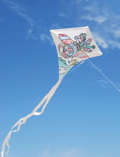 Creative Kite Unsere Maldrachen ohne Aufdruck sind flugfertig