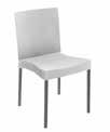 Gestell chrom / frame chrome Sitzfläche Polster / upholstered seat