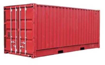 Folie Schiene 7 Transporteinheiten Container Container sind aufgebaut nach ISO Normen: + sie