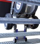 Mit dem LIFTKAR HD kann eine Person schwere Lasten schnell und sicher über Treppen transportieren.