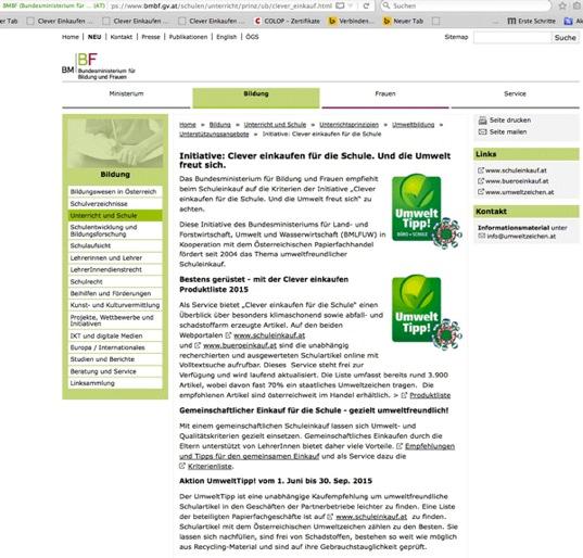 www.bmbf.gv.at/schulen/unterricht/prinz/ub/clever_einkauf.html www.oekolog.