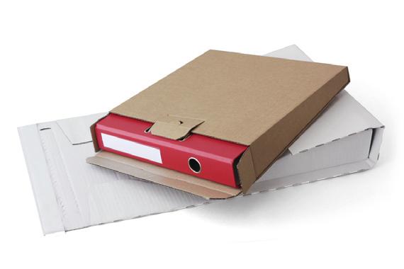 opti-ordnerbox Versandumschlag für den sicheren Paket versand von Ordner Ordnerverpackung mit dem klassischen Steckverschluss oder als bewährte «opti-box sk» mit postgeprüftem Selbstklebeverschluss