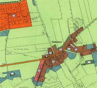 Die rechtskräftigen Bebauungspläne der Gemeinden Eldingen und Scharnhorst weisen vorwiegend allgemeine Wohngebiete (WA) oder Dorfgebiete (MD) aus und sind mit dem Ziel der Baugebietsentwicklung