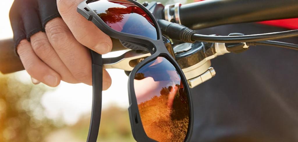 Gläser und Fassungen das punktet im Outdoorsport Die Hersteller sorgen mit technisch ausgefeilten Gläsern und Fassungen für einen klaren Durchblick.