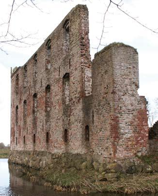 Um die historische Ruine für die Nachwelt zu erhalten, lieferte Falkenløwe