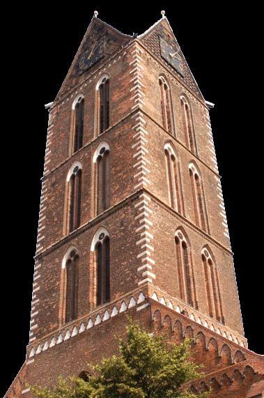 Die St. Nikolai Kirche in Wismar.