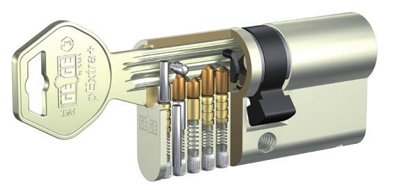 Kaba Schließsysteme mit Verzahnungsschlüsseln Kaba Schließsysteme mit Verzahnungsschlüssel sind durchdachte Systeme für Schließanlagen und einzelsperrende Zylinder.