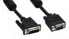 HDMI auf DVI-D-Kabel Stecker/Stecker 1 m 11, 5809 000 501 HDMI Typ-A, 19-Pin auf DVI-D, 18+1-Pin 2 m 13, 5809 000 502 5 m 18, 5809 000 505 10 m 50, 5809 000 510