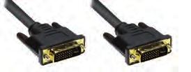 5808 000 115 DVI-I-Kabel High-Quality DVI-I Dual Link Kabel Vergoldete Kontakte und Stecker Schwarz mit doppelter Schirmung für bestmögliche Bildqualität Für digitale und