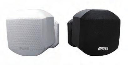 Gehäuselautsprecher in zeitlosem Design Fullrange-Lautsprecher für Sprachbeschallung oder Hintergrundmusik in Verbindung mit einem Subwoofer Ausfallsicher durch integrierte Schutzschaltung Geeignet