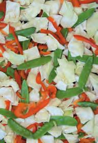 30 Mu-Err Pilze geschnitten China- Chinakohl geschnitten extra grob 20 Pfannengemüse Paprika grün