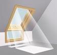 Bei Roto Wohndachfenstern kann die in einschlägigen Richtlinien genannte Einbauhöhe von 200 cm auch überschritten werden.
