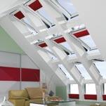 Sie eignen sich hervorragend auch zum Neben- oder Übereinander-Einbau und ergeben mit jeder beliebigen Dachfläche eine funktional sichere und optisch harmonische Einheit. Roto Technologie.