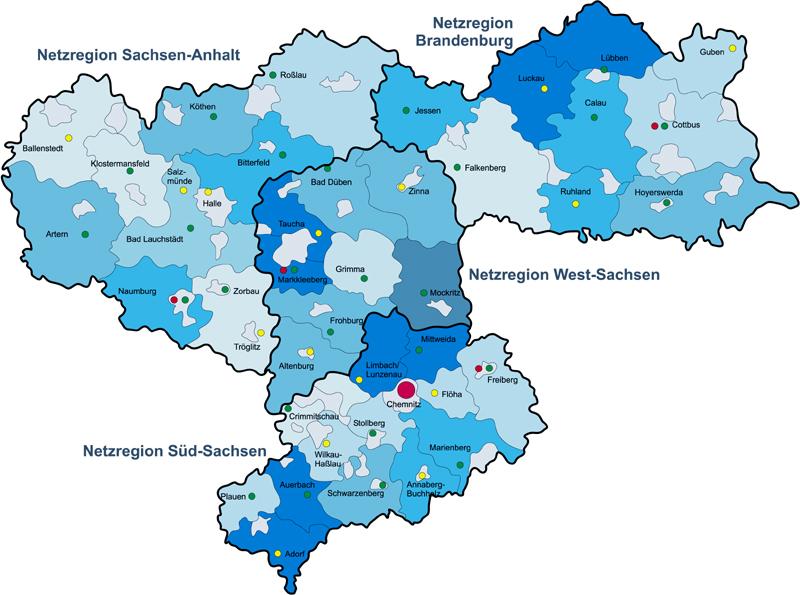 Regenerative Energien - Windkraftanlagen Einspeisung ins enviam-netz Windpark Hohenroda Windpark Woschkow Einspeisung ins