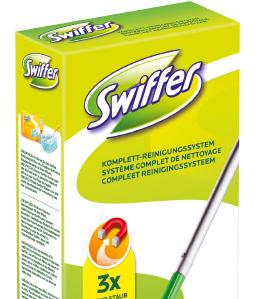 HINTERGRUNDINFOS ZUSAMMENFASSUNG Ein weiteres Produkt von Swiffer: der Staubmagnet.