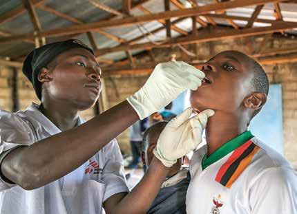 PROJEKTBEISPIEL SAMBIA Impfkampagne gegen Cholera 621.363 davon unter anderem 148.069 Mitarbeiterinnen und Mitarbeiter 69.027 Medizinisches Material 192.