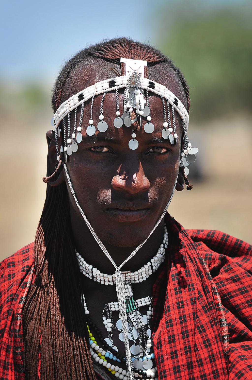 Junger Massai im