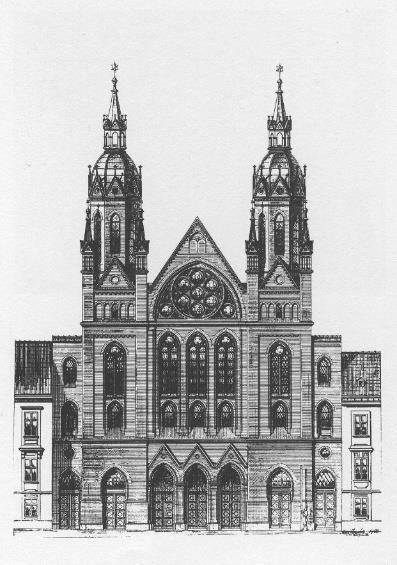 Kirchlichkeit, als auch den nationalen Charakter. 88 Die Gotik dagegen, war als typisch christlicher Sakralstil zu stark an das Christentum gebunden, um im Synagogenbau eine Rolle zu spielen.
