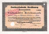 Los 1651 Schätzwert 40-80 Zinneinfuhr AG Berlin, Aktie 1000 RM Nov. 1933. Gründeraktie (Auflage 200, R 5) EF Einfuhr von und Handel mit Zinn und anderen Metallen.