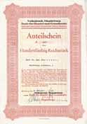 1928 (Auflage 805, R 10) EF Gründung 1863 als Bleicherei, Färberei und Appreturanstalt Bamberg AG, 1917 umbenannt wie oben.