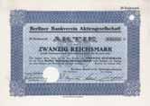 umgewandelt und in Berliner Bankverein AG umbenannt worden war.