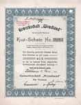1936 auch Aufsichtsratsvorsitzender der Buderus schen Eisenwerke. Schöne Jugendstil-Umrahmung.