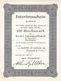 Um das Unternehmen in der Tschechoslowakei bezüglich seiner Produktion auch als tschechisches zu gestalten, wurde die Firma Max Eichhorn in Neresnica errichtet und in das Handelsregister eingetragen.