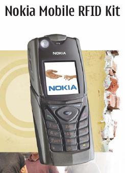 Anwendung Nokia Xpress-on RFID-Reader-Shell Vorstellbare Anwendungen: Halten Sie bitte Ihr Handy an diese Stelle