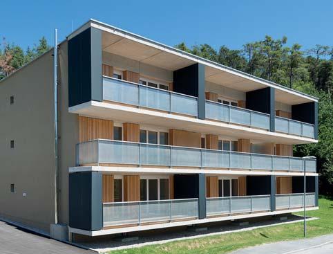 Tösens, Steinach Wohnanlage mit 12 Mietwohnungen und Tiefgarage Miete*: 8,44 pro m 2 Planung: Legos Architektur ZT GmbH, Zams