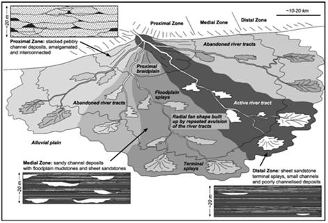 Fluvial Distributary Systems Nicols & Fisher (2007)